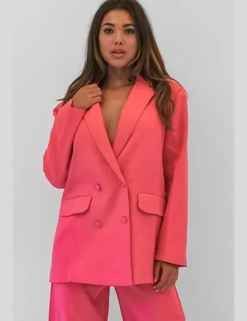 missguided pink suit