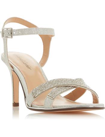 debenhams silver sandals