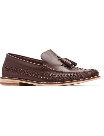 base london brown loafers