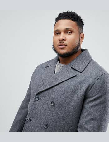 asos mens peacoat