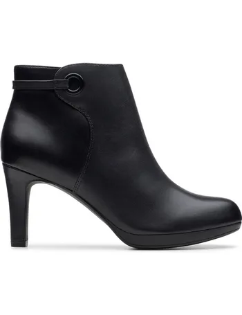 Clarks high deals heel boots