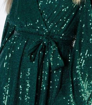 Gini London Women's Green Wrap Dresses ...