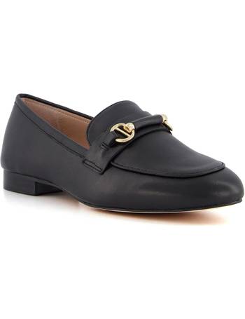 dune wide fit loafers