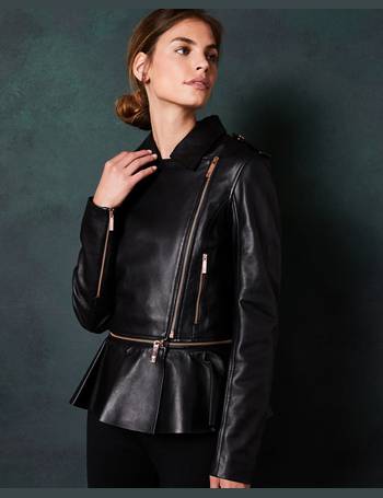 ted baker ladies leather jackets