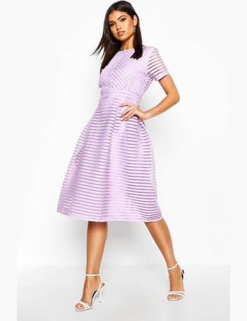 Full skirted 2024 prom midi dress