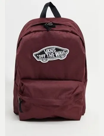 maroon backpack vans