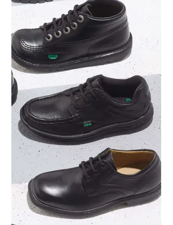 kickers lace up school shoes