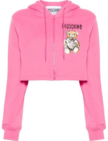 Moschino Teddy Bear Organic Cotton Hoodie - Farfetch