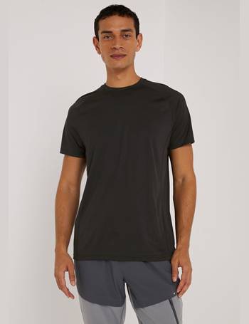 Men Souluxe Sportswear  Souluxe Black Printed Gym T Shirt black