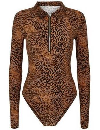 Shop New Look Print Bodysuits for Women up to 80% Off