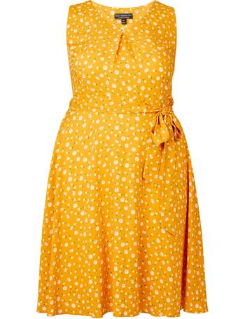 dorothy perkins petite yellow dress