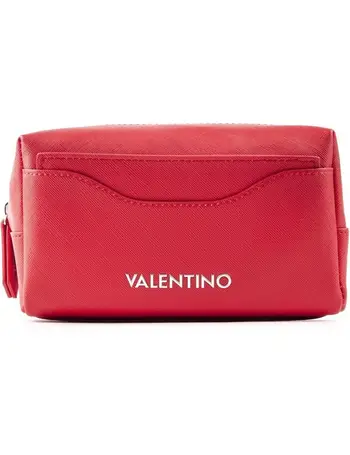 Valentino by Mario Valentino Red Marilyn Velvet Small Shoulder Bag
