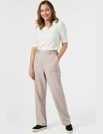 Shop Debenhams Womens Cropped Linen Trousers up to 85 Off  DealDoodle
