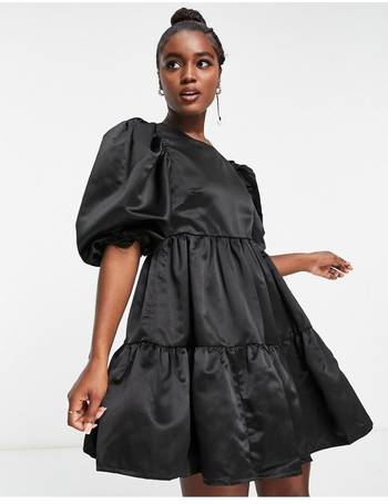 Shop In The Style Women's Black Satin Dresses up to 65% Off