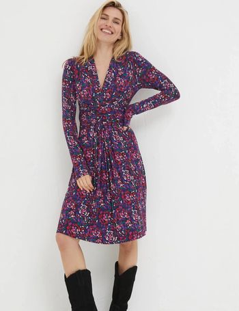 Fat face greta deals wrap dress