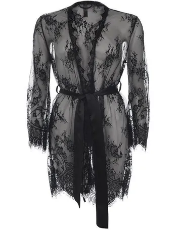 ann summers lace dressing gown