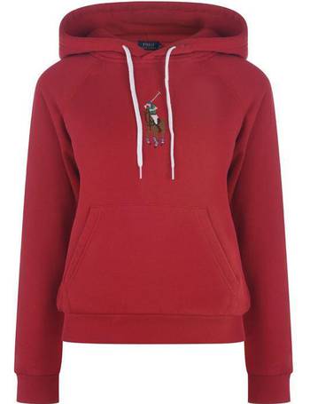 Shop Polo Ralph Lauren Women's Red Hoodies up to 65% Off | DealDoodle