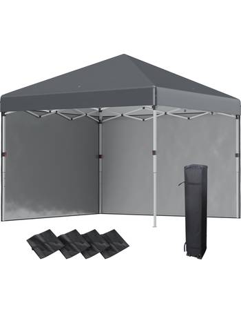 Aanbeveling Fotoelektrisch Kritiek Folding Pop-up Party Tent With Sidewalls 3x9 M Anthracite | islamiyyat.com