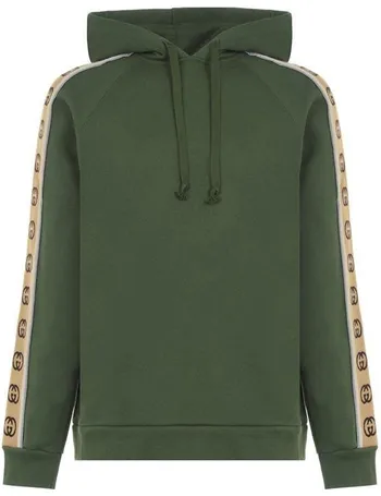 gucci tape hoodie