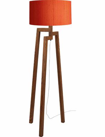 Tripod Floor Lamp From Habitat Up, Orange Shade Floor Lamp