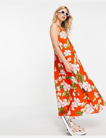 asos tropical dress