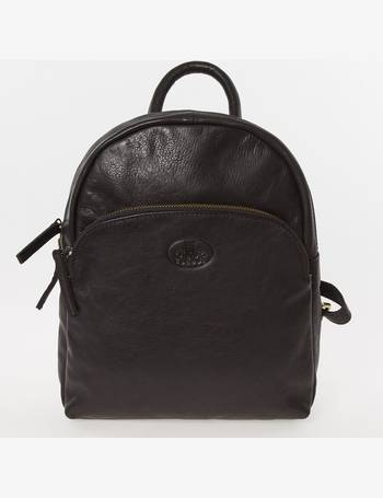 Black Leather Backpack from TK Maxx