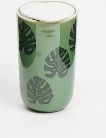 Barbour x ASOS exclusive reusable travel mug in green camo