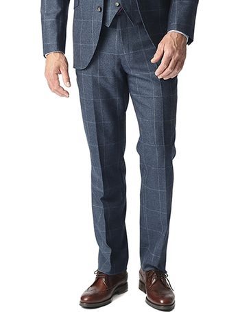 Shop Brook Taverner Check Trousers for Men DealDoodle