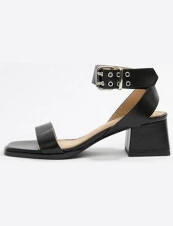 Raid imani black hot sale block heeled sandals