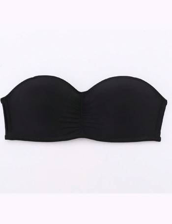 SHEIN Women's Single Shoulder Strap Black Lace Bra Lingerie