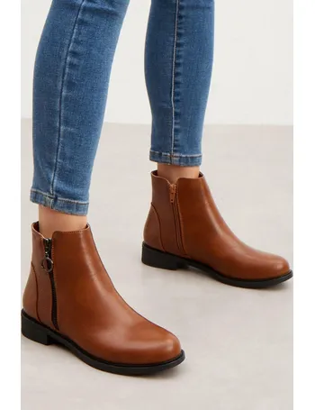 debenhams ladies brown ankle boots