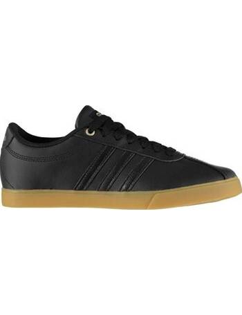 court set leather ladies trainers