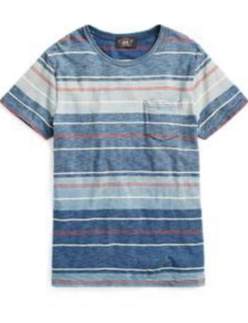 Shop Men's Ralph Lauren Double RL Pocket T-shirts | DealDoodle