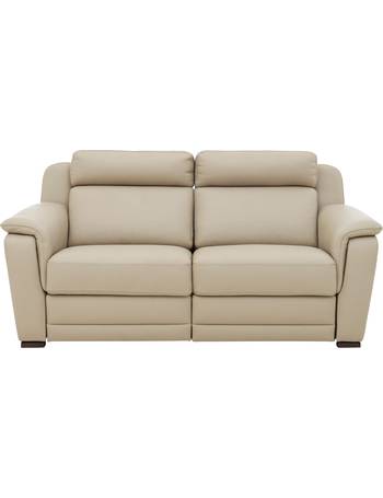 Nicoletti Sofa Beds Up To 20 Off, Nicoletti Azione Leather Power Recliner Corner Chaise Sofa With Ratchet Headrests