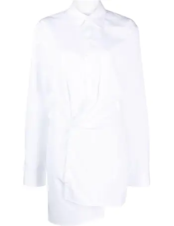 White Shirt Dresses for Women