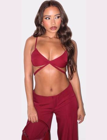 Shop PrettyLittleThing Red Bralettes up to 80% Off