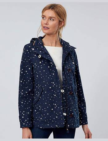 joules waterproof hooded jacket with toggle