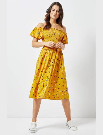 women's yellow dresses uk