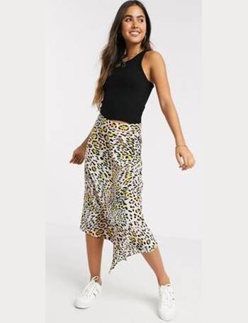 vila leopard print skirt