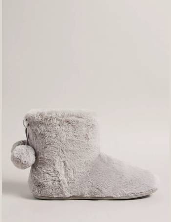 Ted baker ashley discount faux fur slipper boots