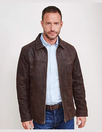 Jd williams mens leather clearance jackets