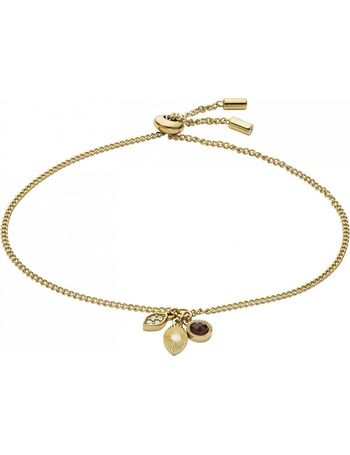 Multi Beaded Brass Bracelet - JA6775040 - Fossil