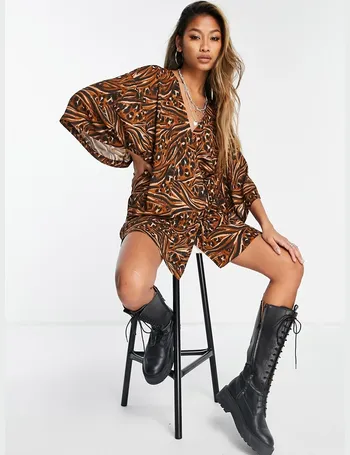 topshop kimono dress