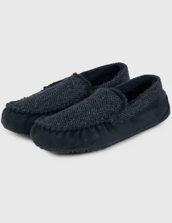 Totes mens harris online tweed slippers