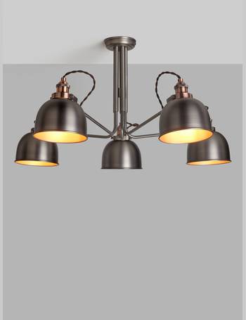 John Lewis Ceiling Lights With Antique Brass Up To 70 Off Dealdoodle - Baldwin Semi Flush 3 Arm Ceiling Light Antique Brass