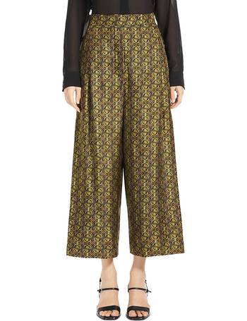 Shop Max Mara Women's Wide Leg Silk Trousers up to 60% Off