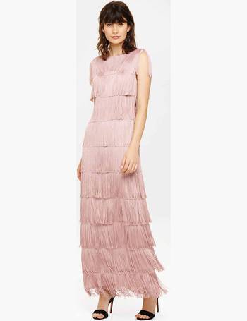 maxi tassel dress