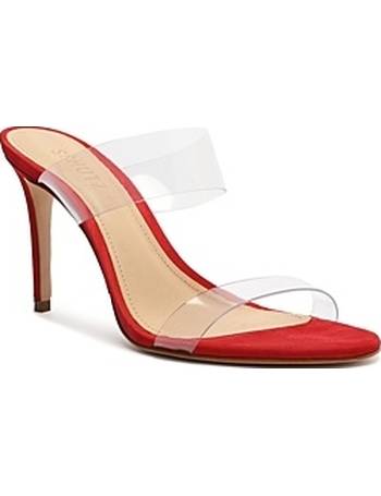 schutz lina clear strappy sandal