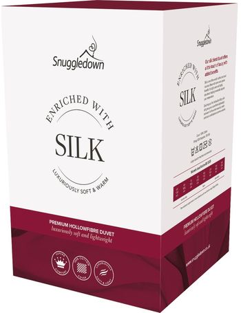 snuggledown enriched with silk duvet