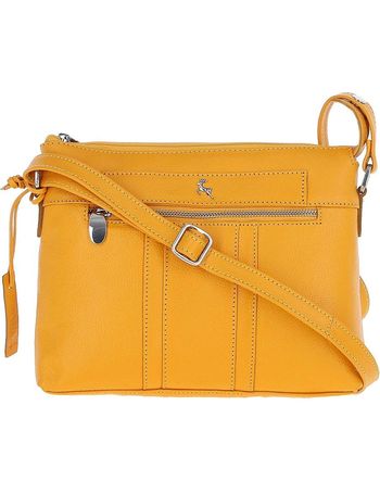 Ashwood Medium Leather Cross Body Bag: J-11